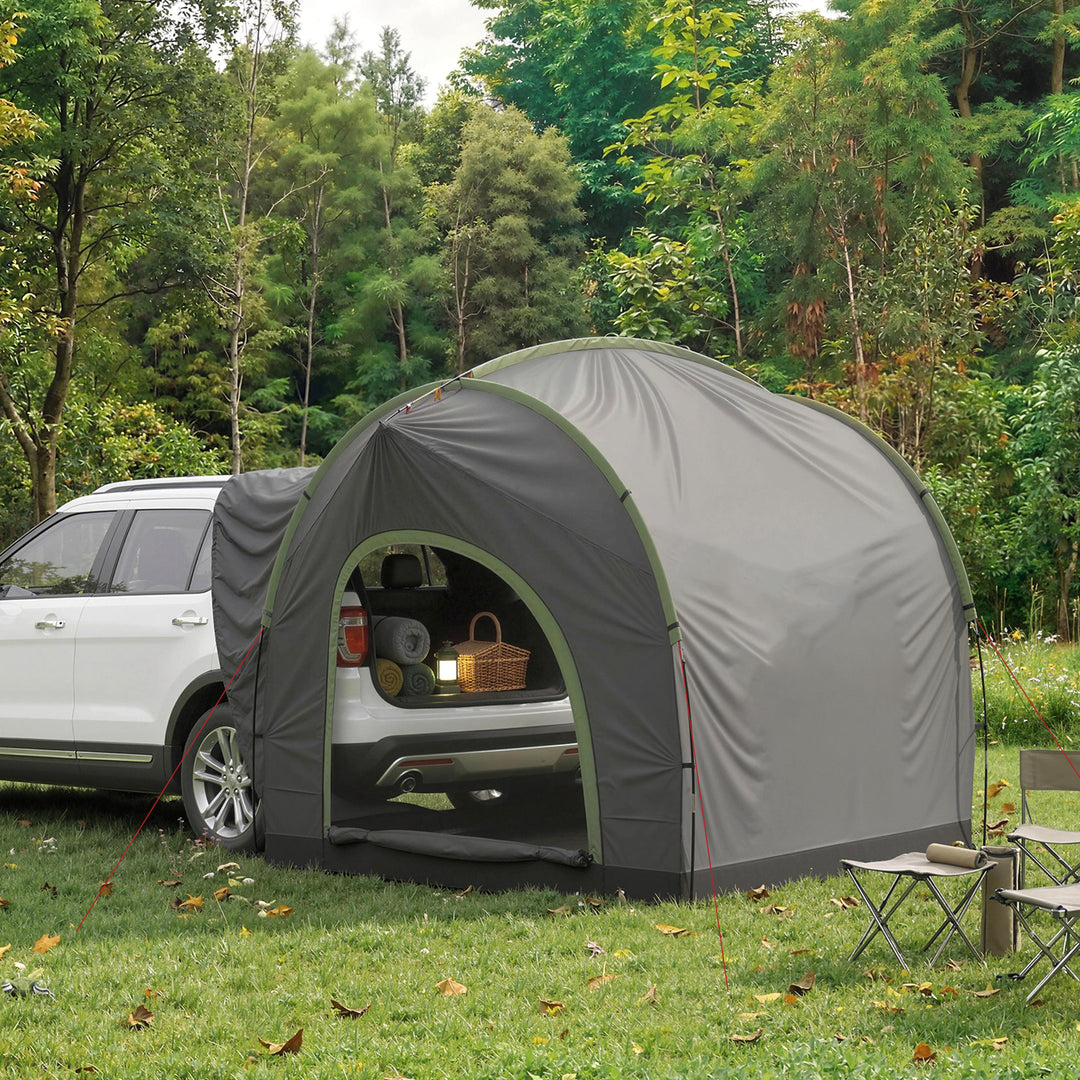 Car Tent with 2.35m Stand-Up Height, 3000mm Waterproof Tailgate Tent w
