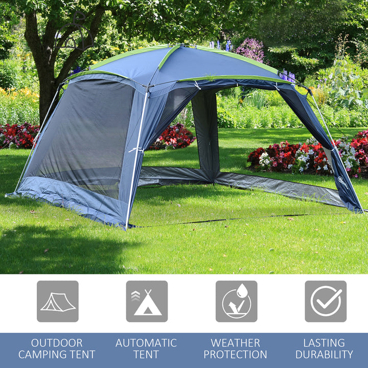 Outsunny Portable Camping Tent, 5