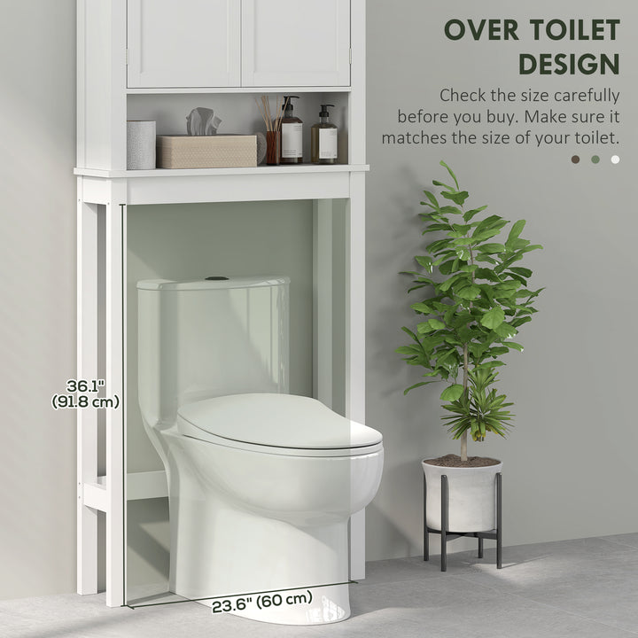 Over-Toilet/Appliance Storage Cabinet - White