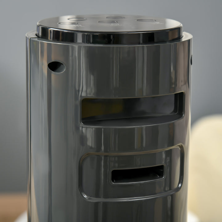 38'' Freestanding Tower Fan, 3 Speed 3 Mode, 12h Timer, 70 Degree Oscillation, LED Panel, 5M Remote Controller, Dark Grey