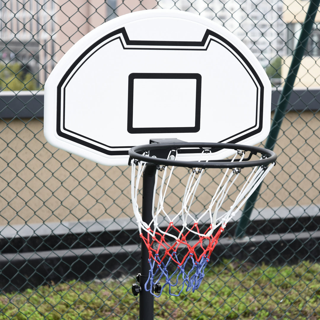 94-123cm Adjustable Height Basketball Hoop and Stand