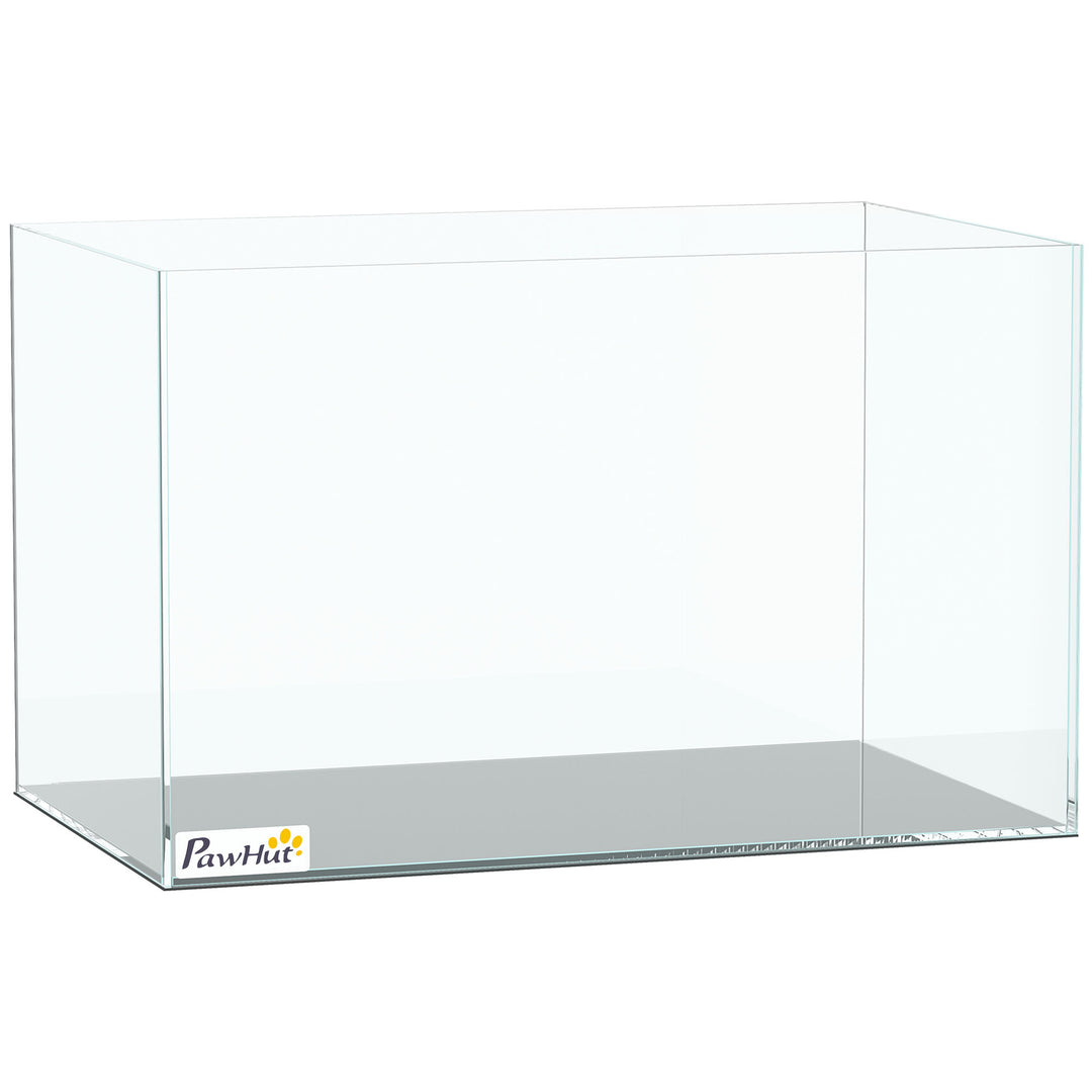 Fish Tank Bare Glass for DIY Glass Aquarium with Protective Base Mat 2