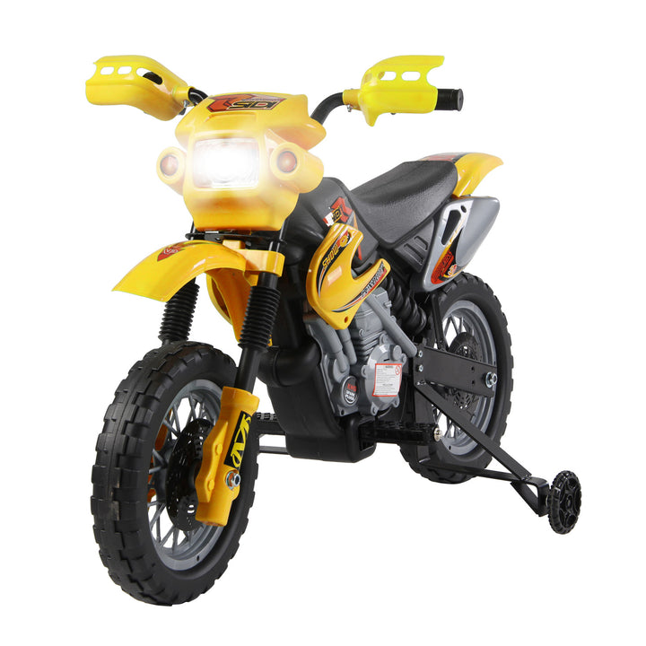 MCL Electric Motorcycle for Kids Ride on Toys-Yellow