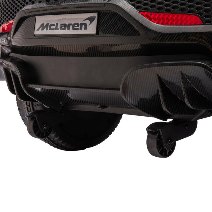 McLaren Licensed Kids Electric Ride-On Car, with Remote Control - Black