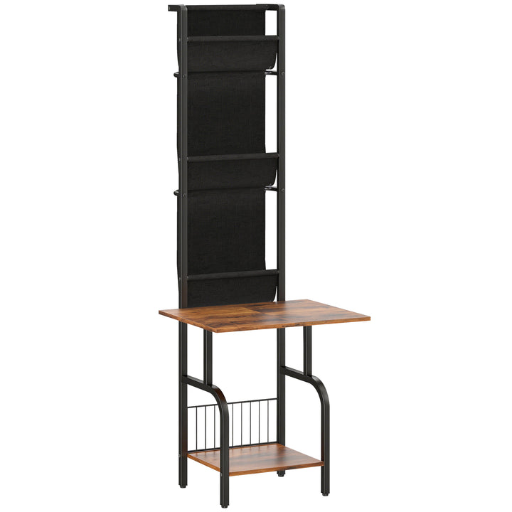Vinyl Record Player Stand Record Storage with Player Stand Oxford Fabr
