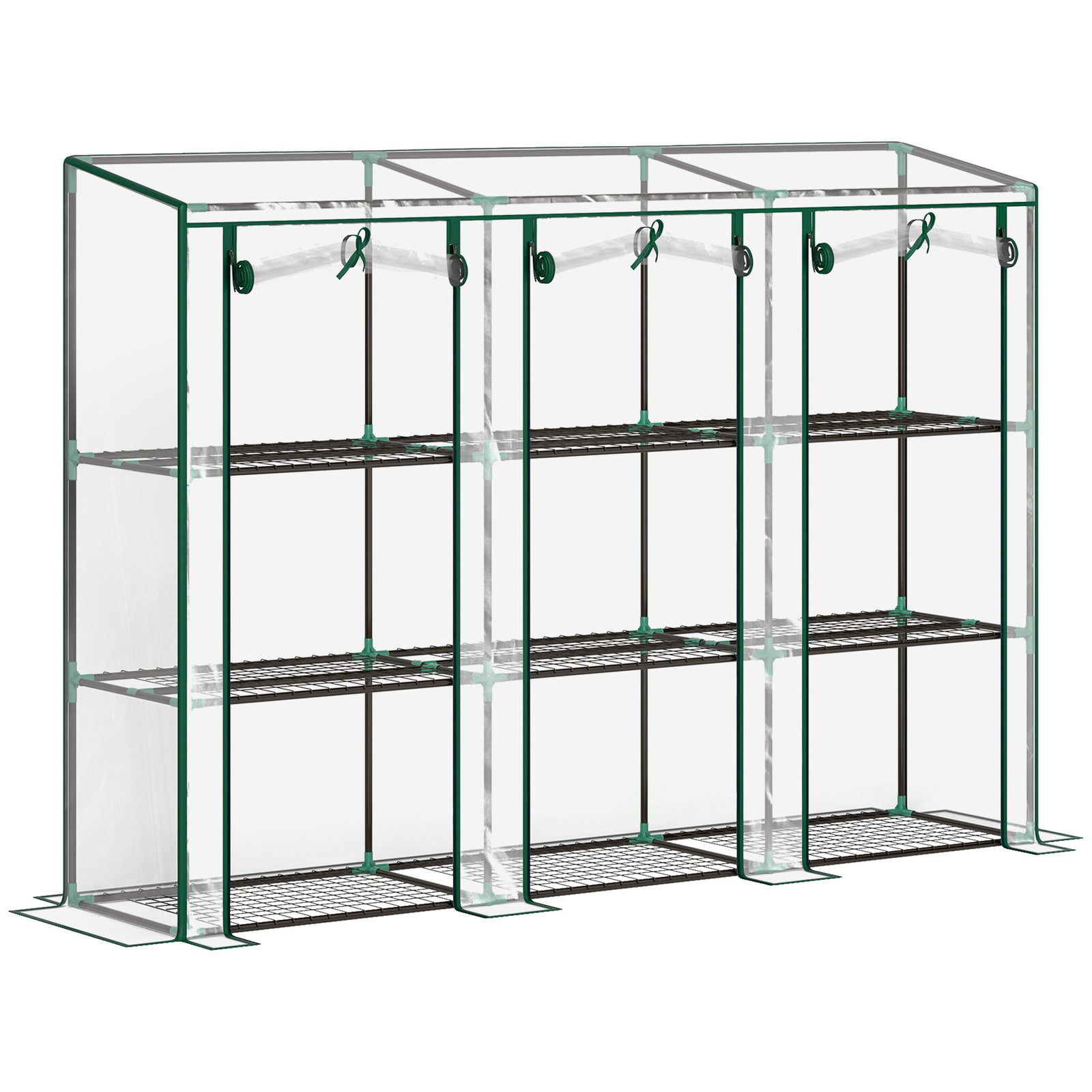 46 x 215cm Nine-Shelf Greenhouse