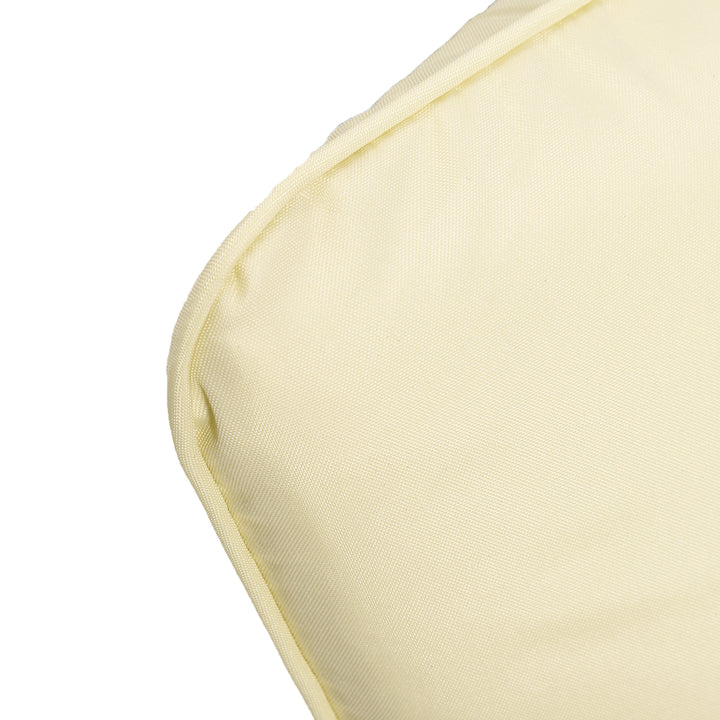 4 Pieces Outdoor Seat and Back Cushion Set Patio Deep Seating Chair Replacement Cushion, Beige