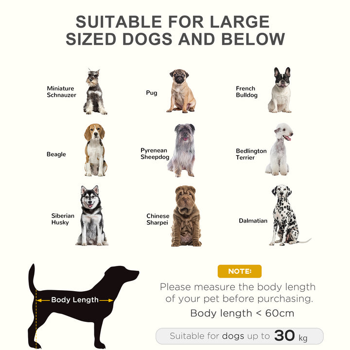 MCL Large Raised Dog Bed Cat Elevated Lifted Cooling Portable Camping Basket Outdoor Indoor Mesh Pet Cot Metal Frame Black