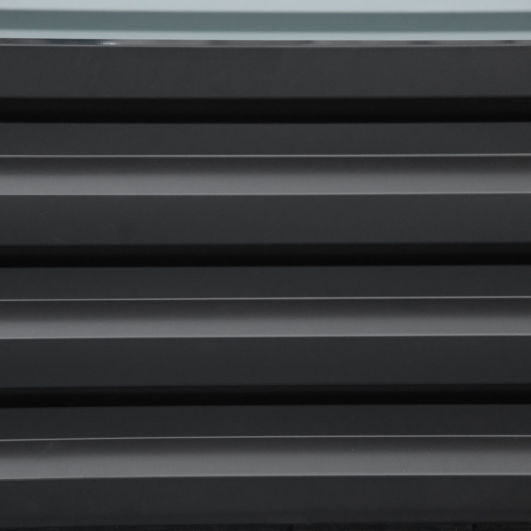 MCL Raised Beds for Garden, Galvanized Outdoor Planters, for Herbs and Vegetables, Use for Patio, Backyard, Balcony, Grey