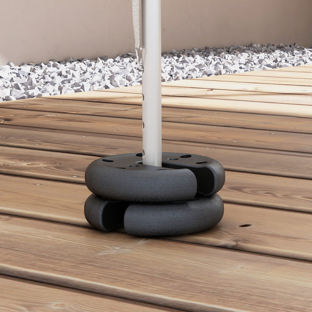 MCL Pop up Canopy Tent Weights Set of 4 PCs, Leg Weights for Marquee Party Tent Outdoor Canopy, Total 8.8KG