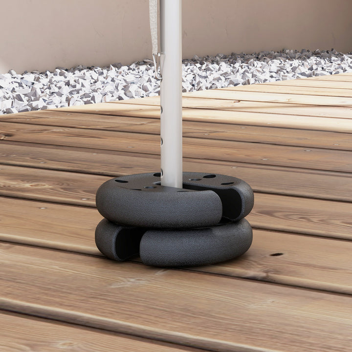 MCL Pop up Canopy Tent Weights Set of 4 PCs, Leg Weights for Marquee Party Tent Outdoor Canopy, Total 8.8KG