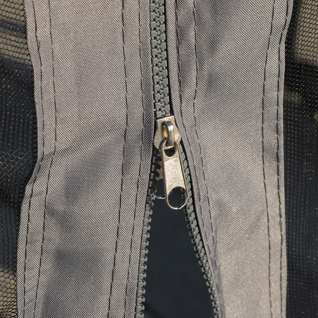 MCL 3 x 3(m) Hardtop Gazebo Canopy with Polycarbonate Roof, Steel & Aluminium Frame, Garden Pavilion with Mosquito Netting and Curtains, Black