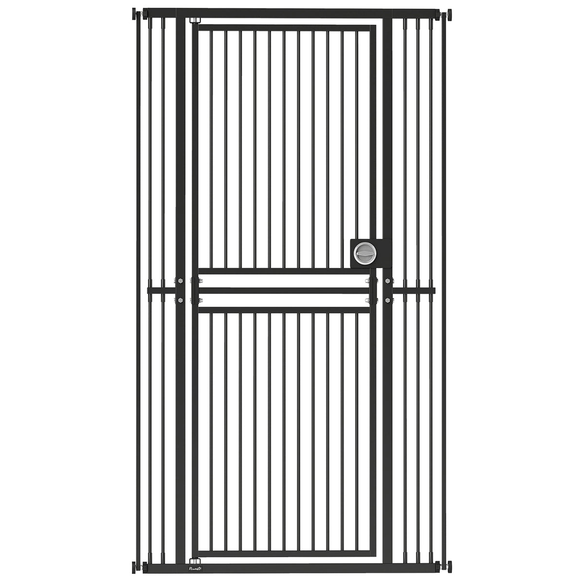 180cm Extra Tall Cat Gate, Adjustable Pet Gate with 74-100 cm Wide