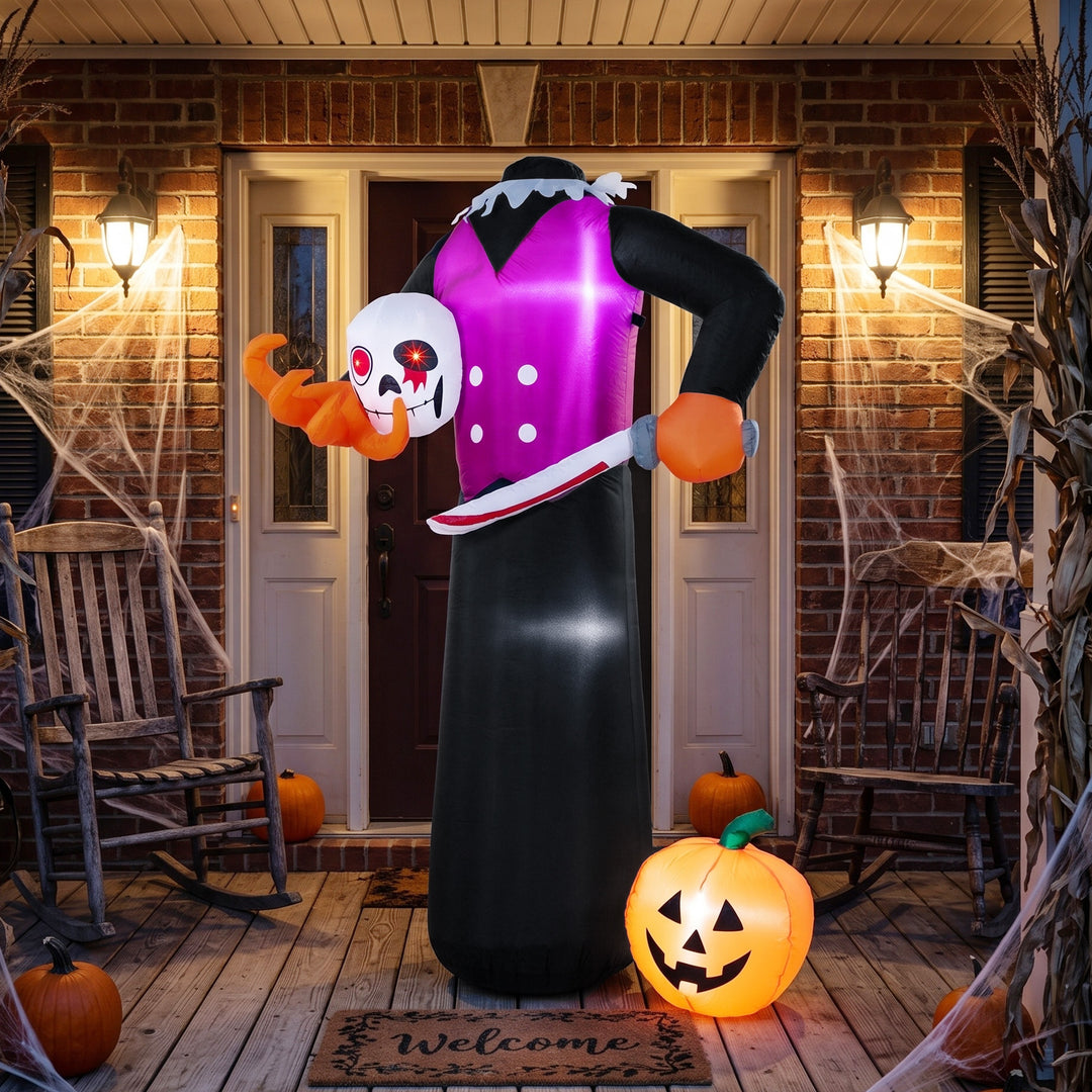 6 FT Halloween Inflatable Headless Skeleton, Blow Up Halloween Skeleto