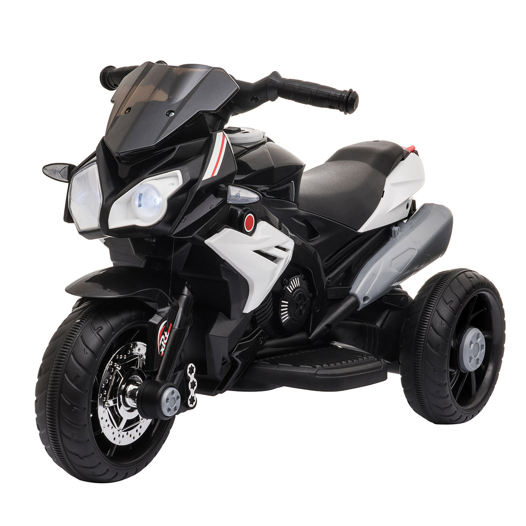 MCL Kids Electric Motorcycle Ride-On Toy, with Three Wheels, Music, Horn, Lights
