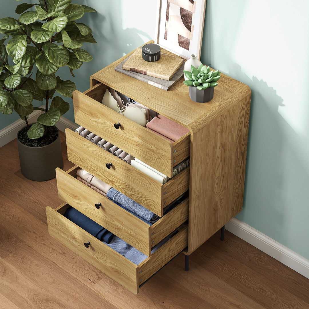 Modern Chest of Drawers with 4 Drawers