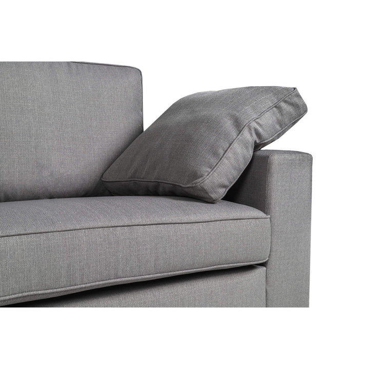 Alton Fabric Sofa 3S Silver