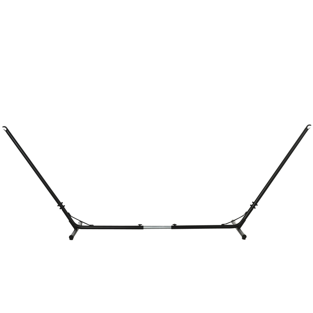 3.1–3.8m Adjustable Universal Hammock Stand Metal Frame Garden Camping Picnic Outdoor Patio Replacement – Stand Only