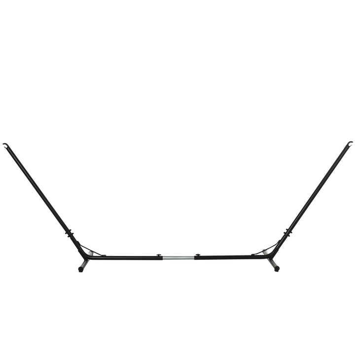 3.1–3.8m Adjustable Universal Hammock Stand Metal Frame Garden Camping Picnic Outdoor Patio Replacement – Stand Only