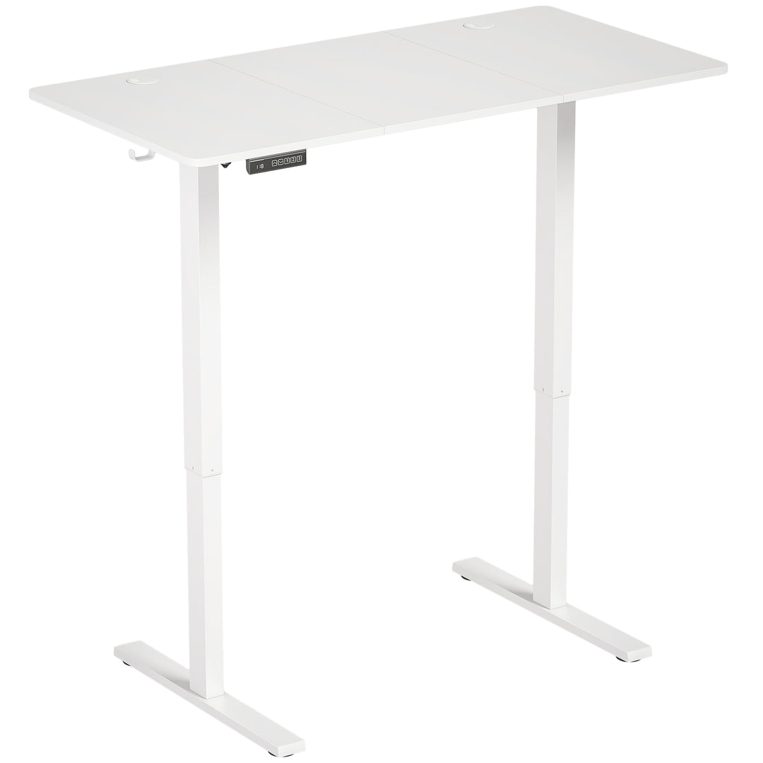 Standing Desk Memory Control Height Adjustable Desk 2 Cable Holes LED