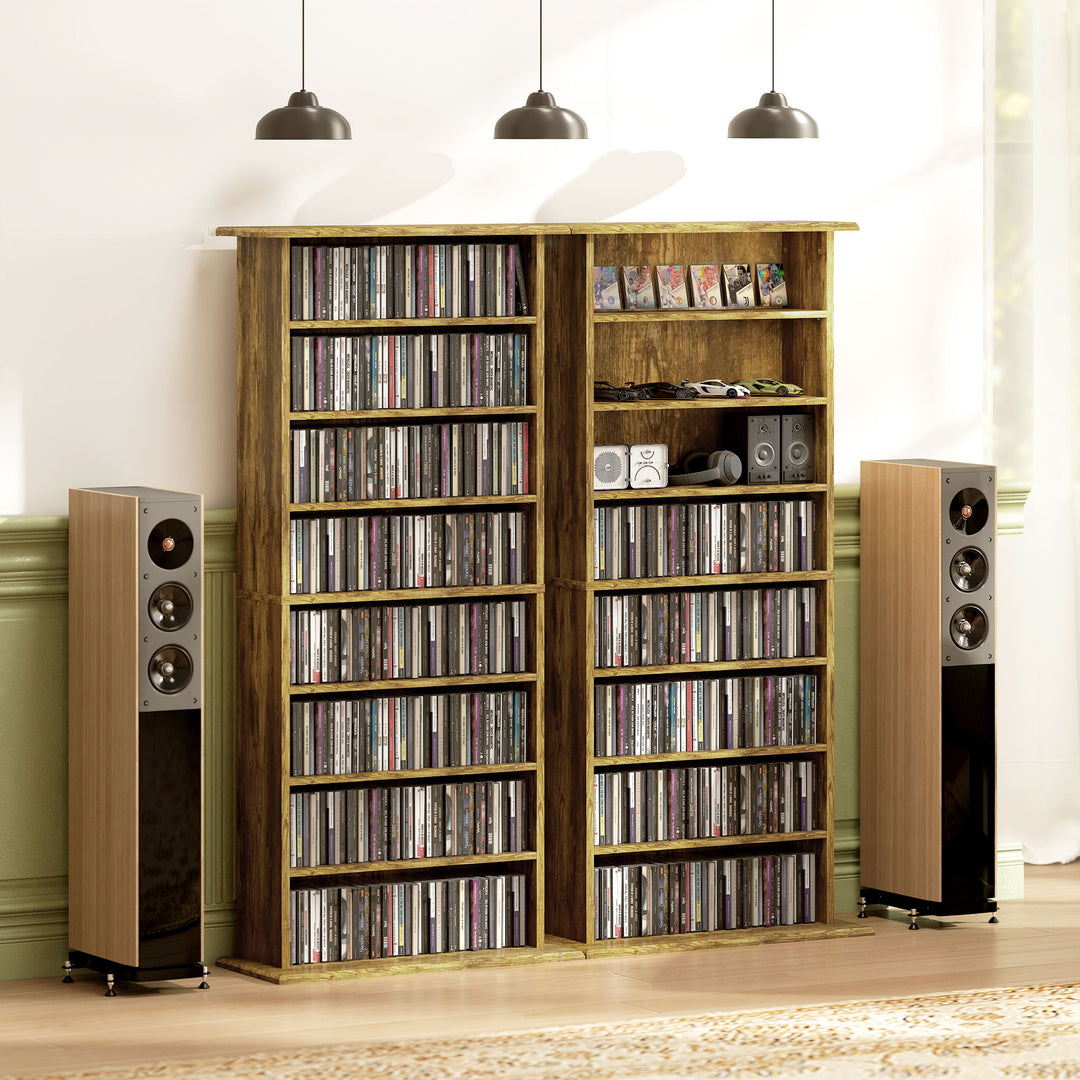 MCL 360 CD Storage Unit - Rustic Brown