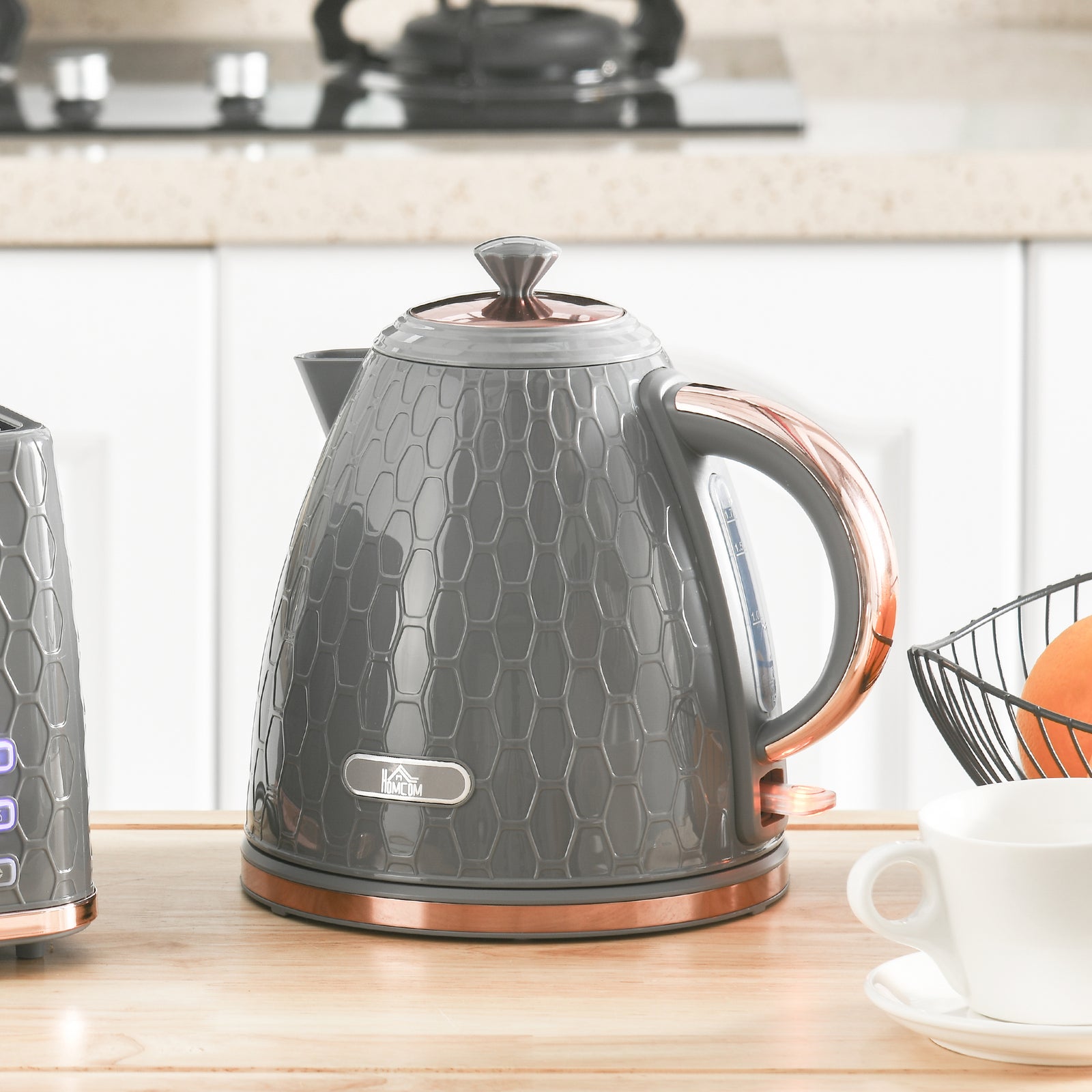 3kW Rapid Boil Honeycomb Kettle - Grey