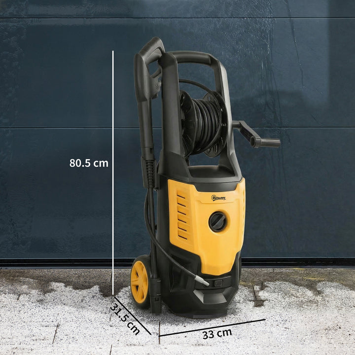 2200W High Pressure Washer, 170 Bar Pressure Washer with Adjustable No