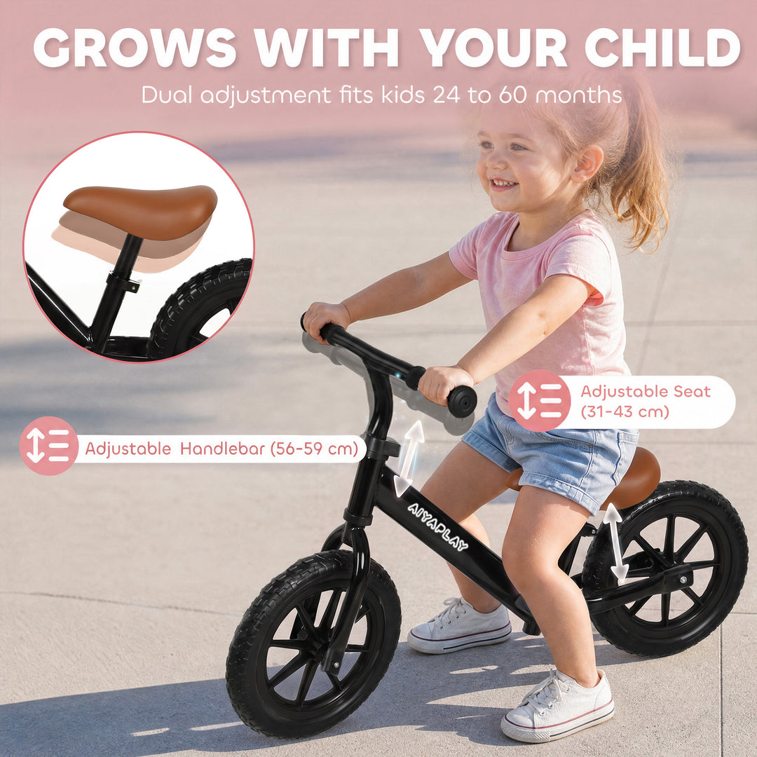 11.2" Balance Bike for 2-5 Years, Toddler Bike with Lighting Wheels - view 5