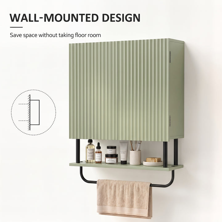 Bathroom Wall Cabinet Modern Space Saver Wall Mounted Cabinet Doors St