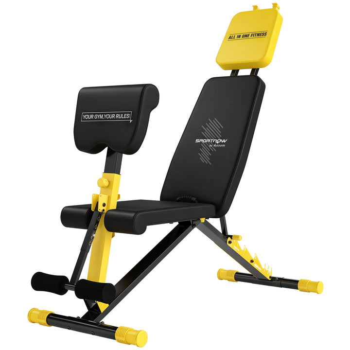 Adjustable Weight Bench for Home Gym, 300kg Incline Decline Flat Folda