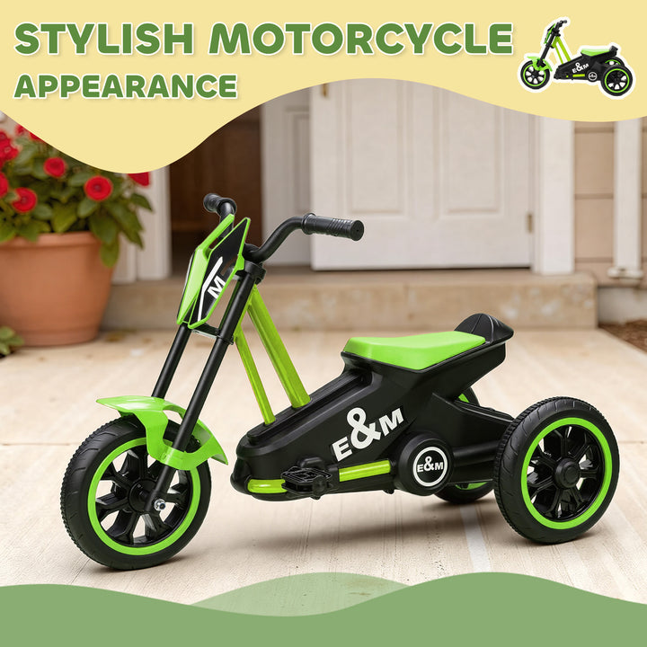 Kids Tricycle Baby Trike, Kids Trike with Pedal, 3 Wheel Toddler Balance Bike for Indoor Outdoor Use