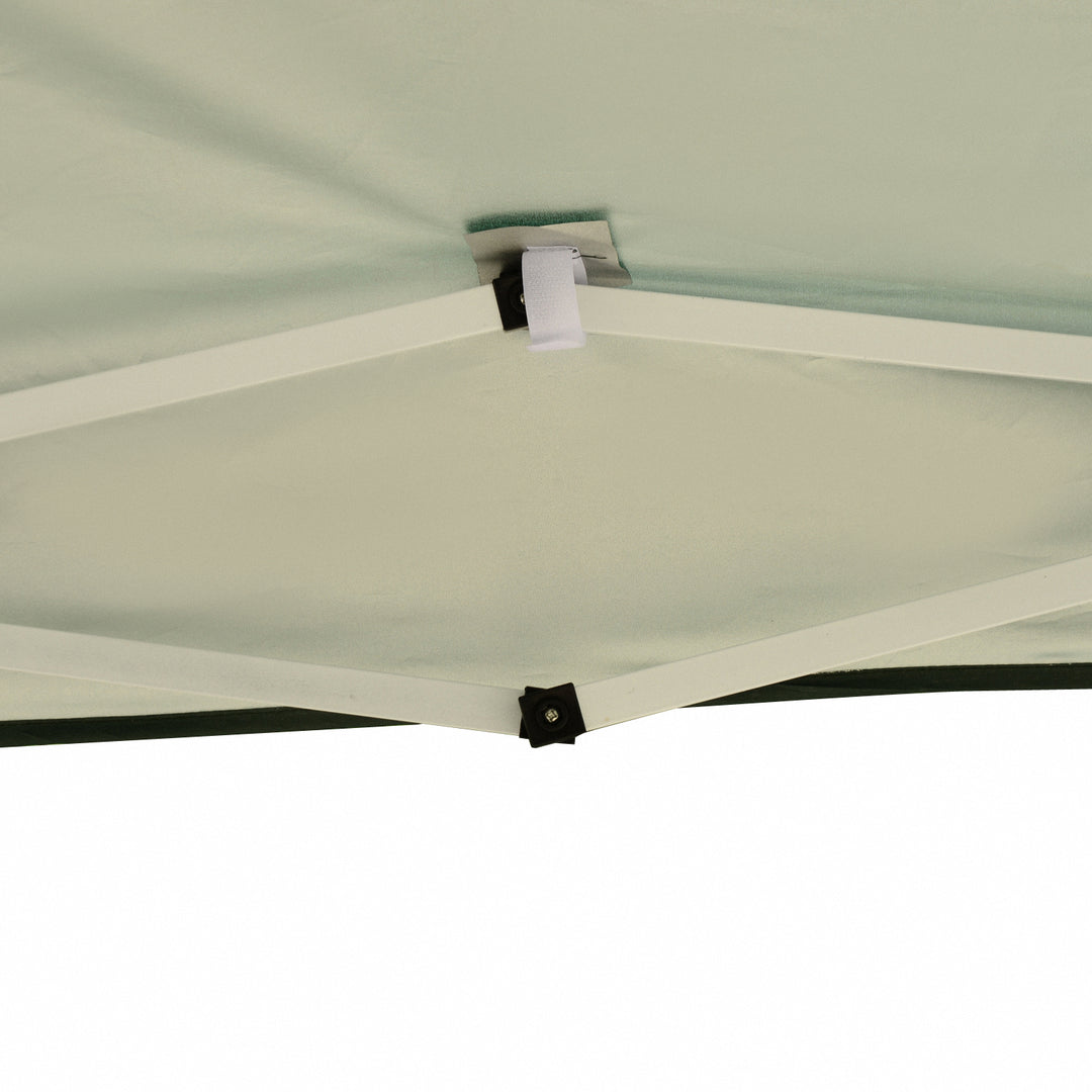 3 x 3M Garden Pop Up Gazebo Height Adjustable Marquee Party Tent Wedding Canopy with Carrying Bag, Green