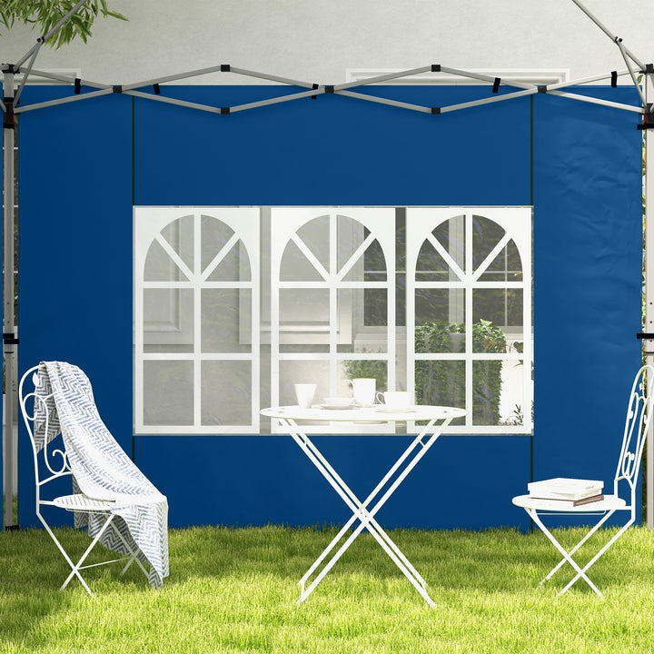 Set of 2 Gazebo Side Panels - Blue