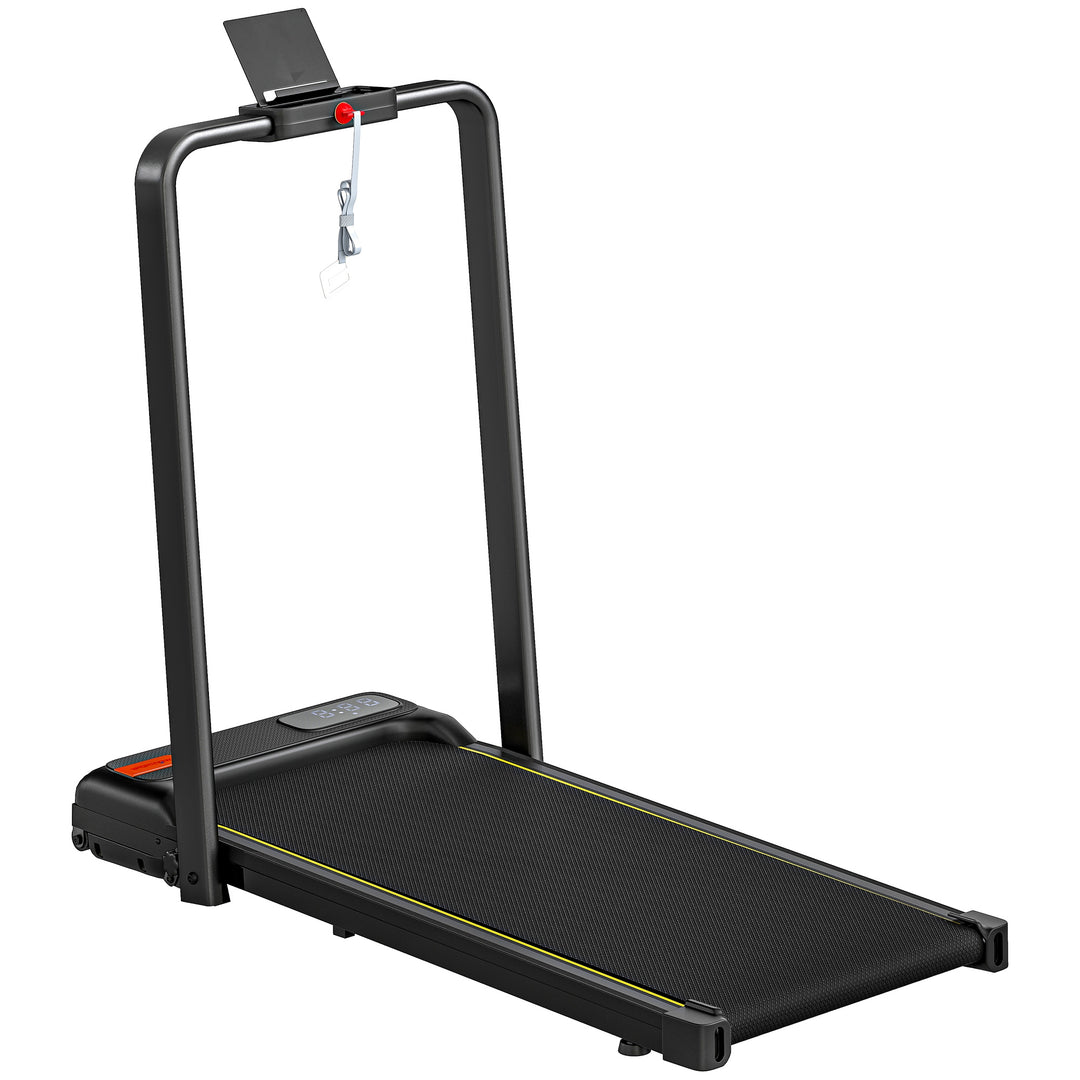 Folding Treadmill Walking Pad, 2HP Portable Under Desk Treadmill with 