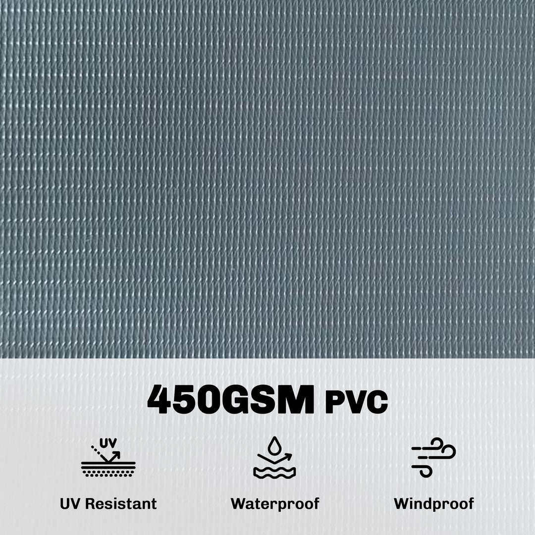 2Pcs Privacy Garden Screen Fence, UV Resistant Waterproof Windbreak Fe
