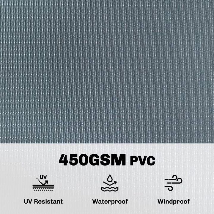 2Pcs Privacy Garden Screen Fence, UV Resistant Waterproof Windbreak Fe