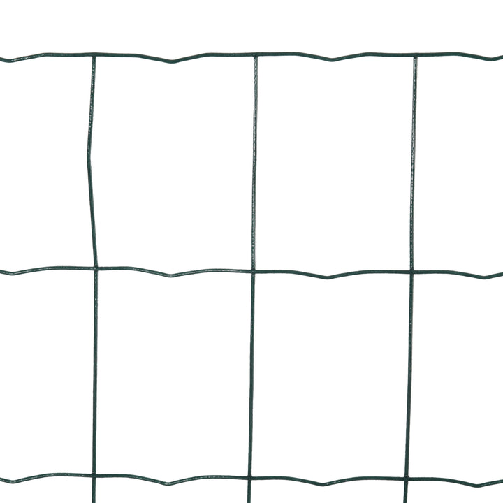1M x 10M Chicken Wire Mesh Roll Rabbit Poultry Animal Fence PVC Coated Steel Metal Garden Netting Fencing
