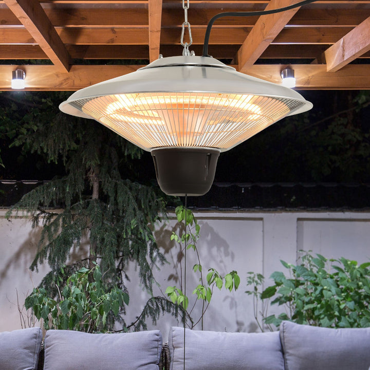 1500W Outdoor Heater Outdoor Ceiling Mounted Aluminium Halogen - view 2