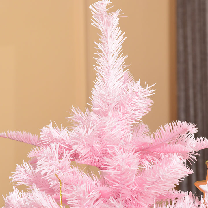 MCL 6FT Artificial Christmas Tree Holiday Xmas Holiday Tree Decoration with Automatic Open for Home Party, Pink