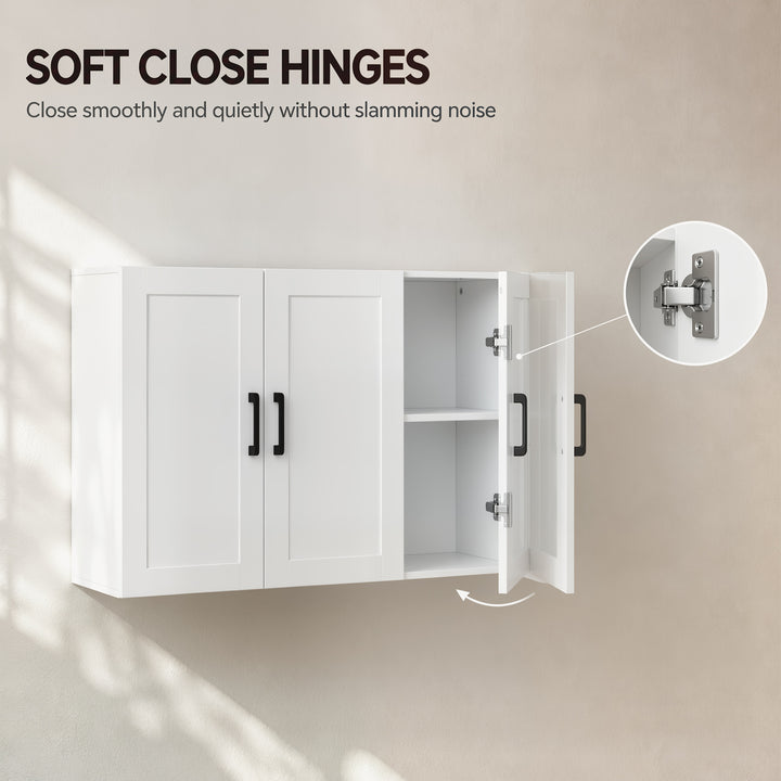 Bathroom Wall Cabinet, Wall Mounted Bathroom Cabinet, Over the Toilet 