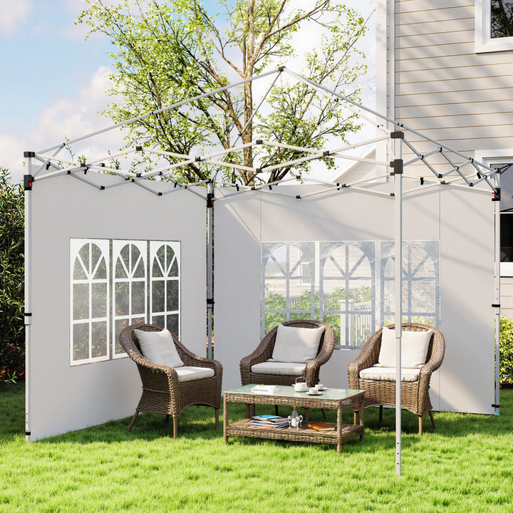 Gazebo Side Panels, Sides Replacement with Window for 3x3(m) or 3x4m P