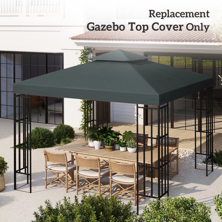 MCL Gazebo Roof Replacement, for 3 x 3(m) Frames - Grey