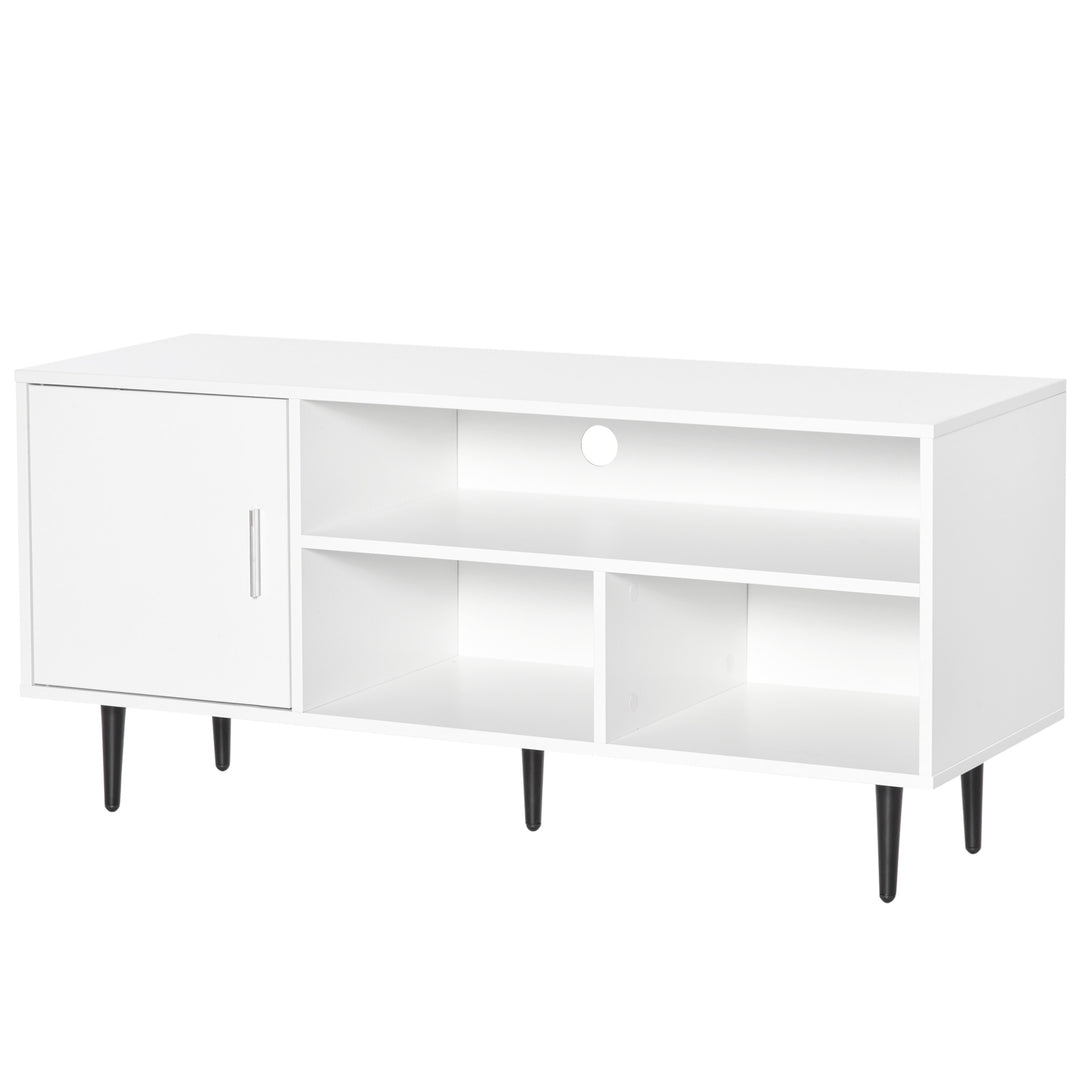 TV Stand Cabinet for TVs up to 60 Inches - White
