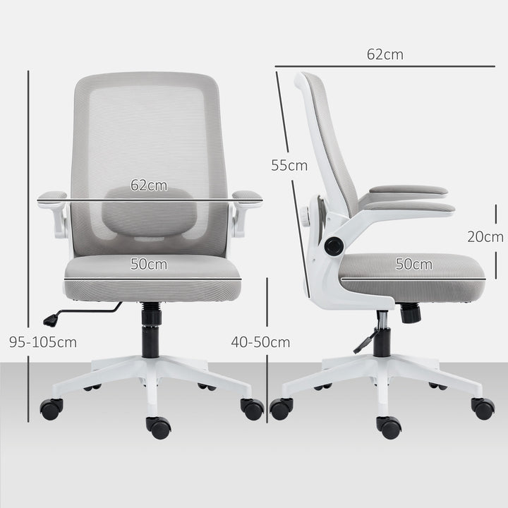 Mesh Back Adjustable Office Chair - Grey
