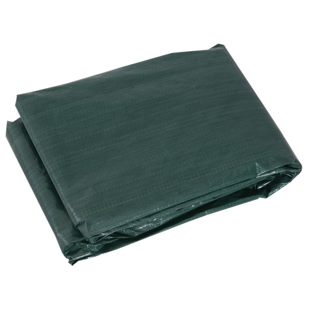 MCL Garden Furniture Cover, Waterproof Anti-UV Large Protective Patio Set Covers, 235 x 190 x 90cm, Green