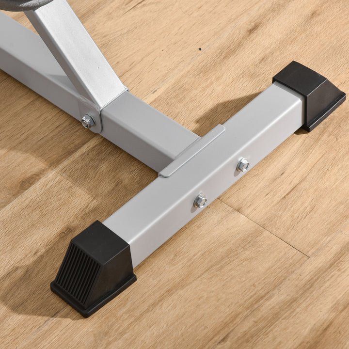Weights Bar Barbell Rack Squat Stand Adjustable Portable Weight Lifting Max Load 200kg, Suitable For Home Gym Training Work Out