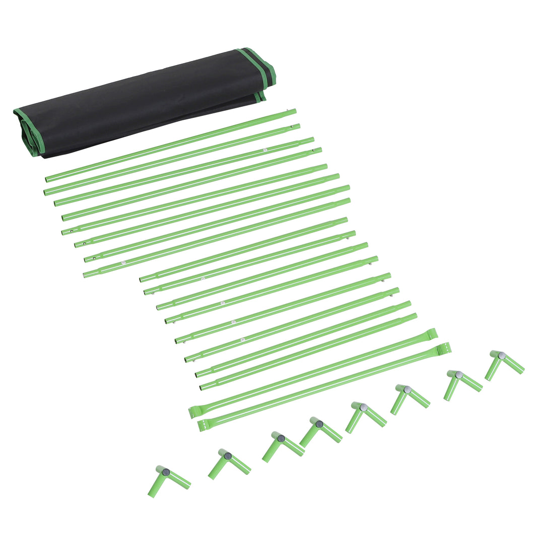 MCL Grow Tent Reflective Mylar Hydroponic with Adjustable Vents and Floor Tray for Indoor Plant Growing, 60 x 60 x 140 cm (24.5" x 24.5" x 55")