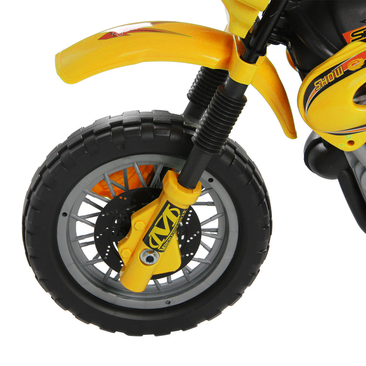 MCL Electric Motorcycle for Kids Ride on Toys-Yellow