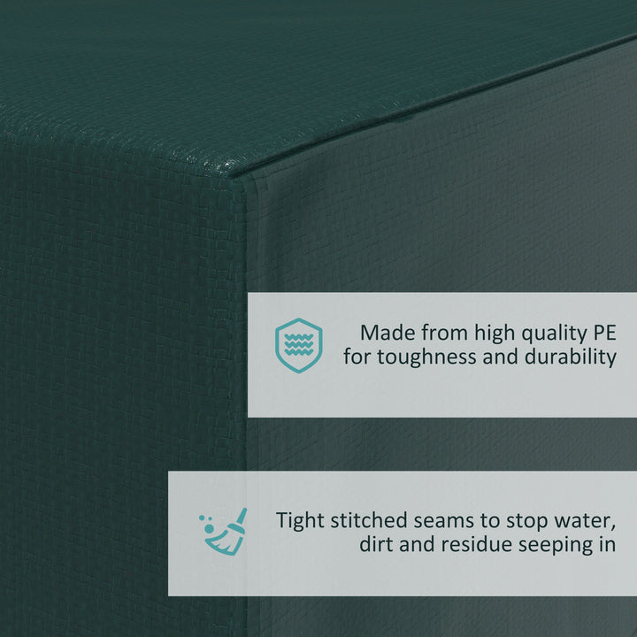 Garden Furniture Cover, Waterproof Anti-UV Large Protective Patio Set Covers, 235 x 190 x 90cm, Green