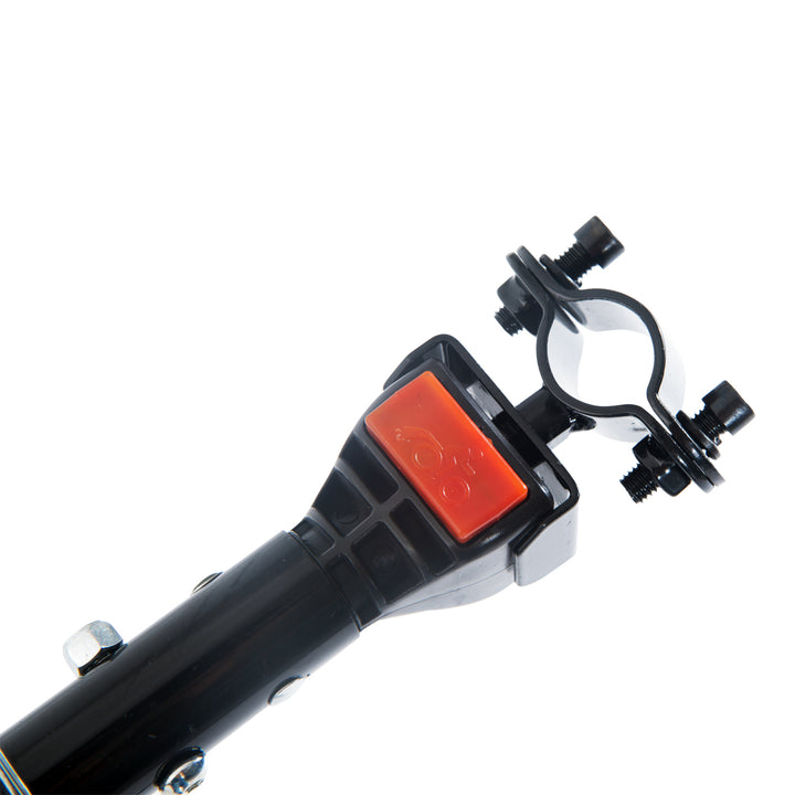 MCL Cargo Trailer Bike Stroller Garden Trolley W/Carrier Utility Luggage & Wheels Black